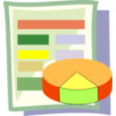 download Spreadsheet clipart image with 0 hue color