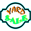 download Yard Sale clipart image with 270 hue color
