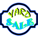 download Yard Sale clipart image with 315 hue color
