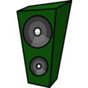 download Cartoon Speaker Remix clipart image with 90 hue color