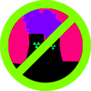 download Nuclear Power No Thanks clipart image with 90 hue color