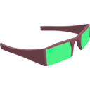 download Sunglasses clipart image with 90 hue color