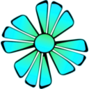 download Flower clipart image with 135 hue color