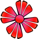 download Flower clipart image with 315 hue color