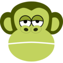download Mono Monkey clipart image with 45 hue color