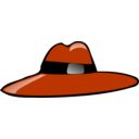 download Pimp Hat clipart image with 90 hue color
