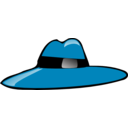 download Pimp Hat clipart image with 270 hue color