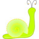 download Snail clipart image with 135 hue color