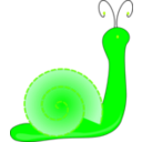 download Snail clipart image with 180 hue color