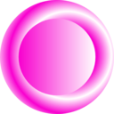 download 3d Orange Circular Button clipart image with 270 hue color