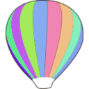 download Hot Air Balloon Work In Progress clipart image with 90 hue color