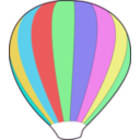 download Hot Air Balloon Work In Progress clipart image with 0 hue color