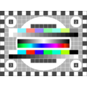 download Tv Test Screen clipart image with 135 hue color