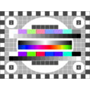 download Tv Test Screen clipart image with 225 hue color