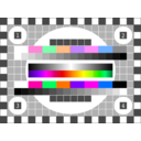 download Tv Test Screen clipart image with 270 hue color