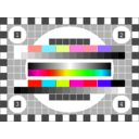 download Tv Test Screen clipart image with 315 hue color