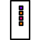 download Modem clipart image with 270 hue color