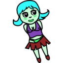 download Floozy clipart image with 135 hue color