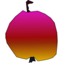 download Apple clipart image with 315 hue color