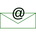 download Email Rectangle Simple 9 clipart image with 270 hue color