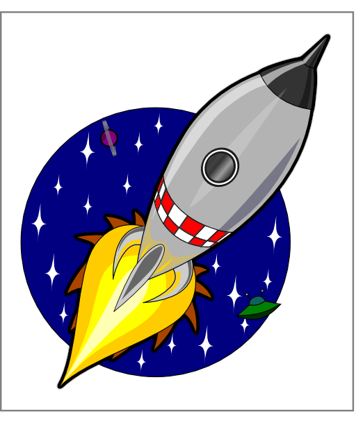 Cartoon Rocket