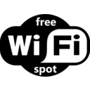 download Free Wifi Hotspot clipart image with 0 hue color