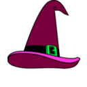 download Wizards Hat clipart image with 90 hue color