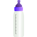 download Baby Bottle clipart image with 225 hue color