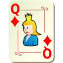 Ornamental Deck Queen Of Diamonds