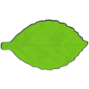 download M Leaf 04 clipart image with 90 hue color