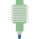 download Load Cell clipart image with 270 hue color