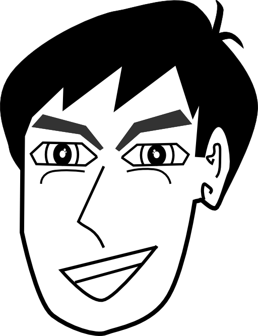 Man Head Toon