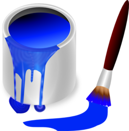 Color Bucket Blue