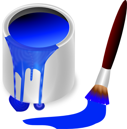 Color Bucket Blue