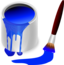 Color Bucket Blue