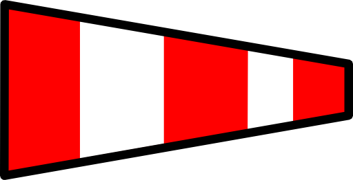 Signal Flag Answering Pennant