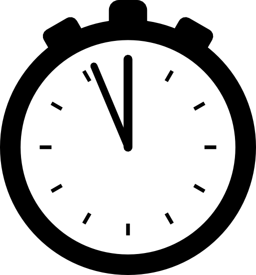 Stopwatch Silhouette