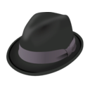 download Trilby Hat clipart image with 315 hue color