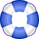 download Lifesaver clipart image with 225 hue color