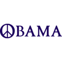 download Obama Peace Symbol clipart image with 45 hue color