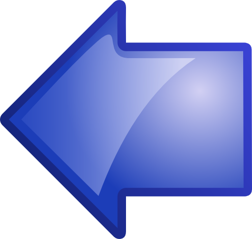 Arrow Blue Left
