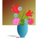 download Bouquet Of Flowers clipart image with 315 hue color