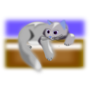 download Little Cat clipart image with 225 hue color