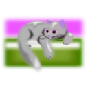 download Little Cat clipart image with 270 hue color