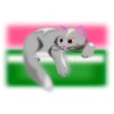 download Little Cat clipart image with 315 hue color