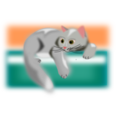 download Little Cat clipart image with 0 hue color