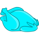 download Chiken clipart image with 135 hue color