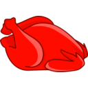 download Chiken clipart image with 315 hue color