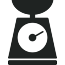 download Kitchen Icon Scale clipart image with 180 hue color