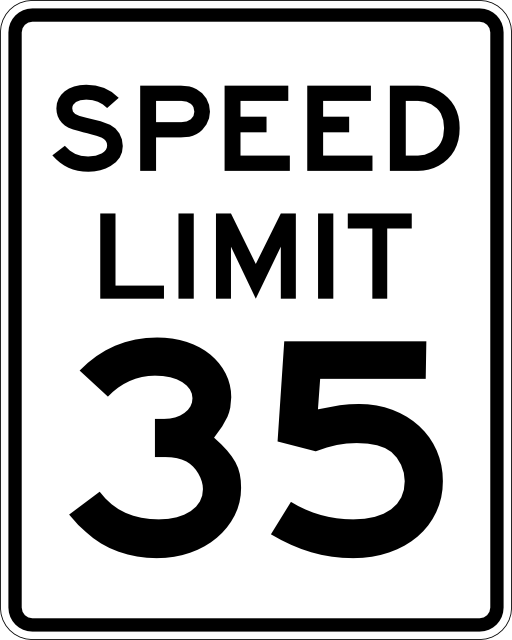 Speed Limit 35